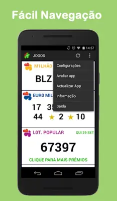 Jogos y Lotarias android App screenshot 1